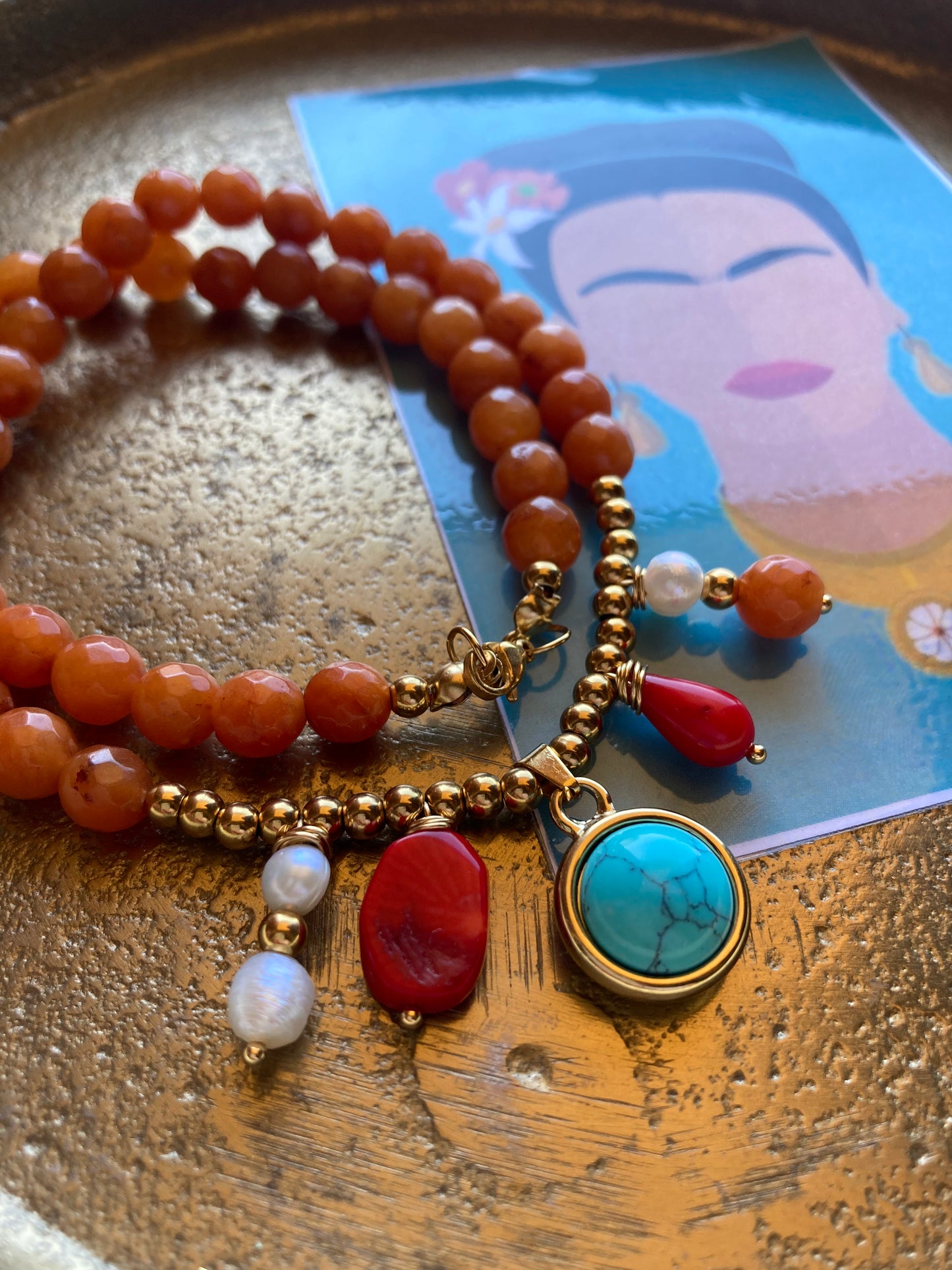 Collana Coral Pezzo Unico