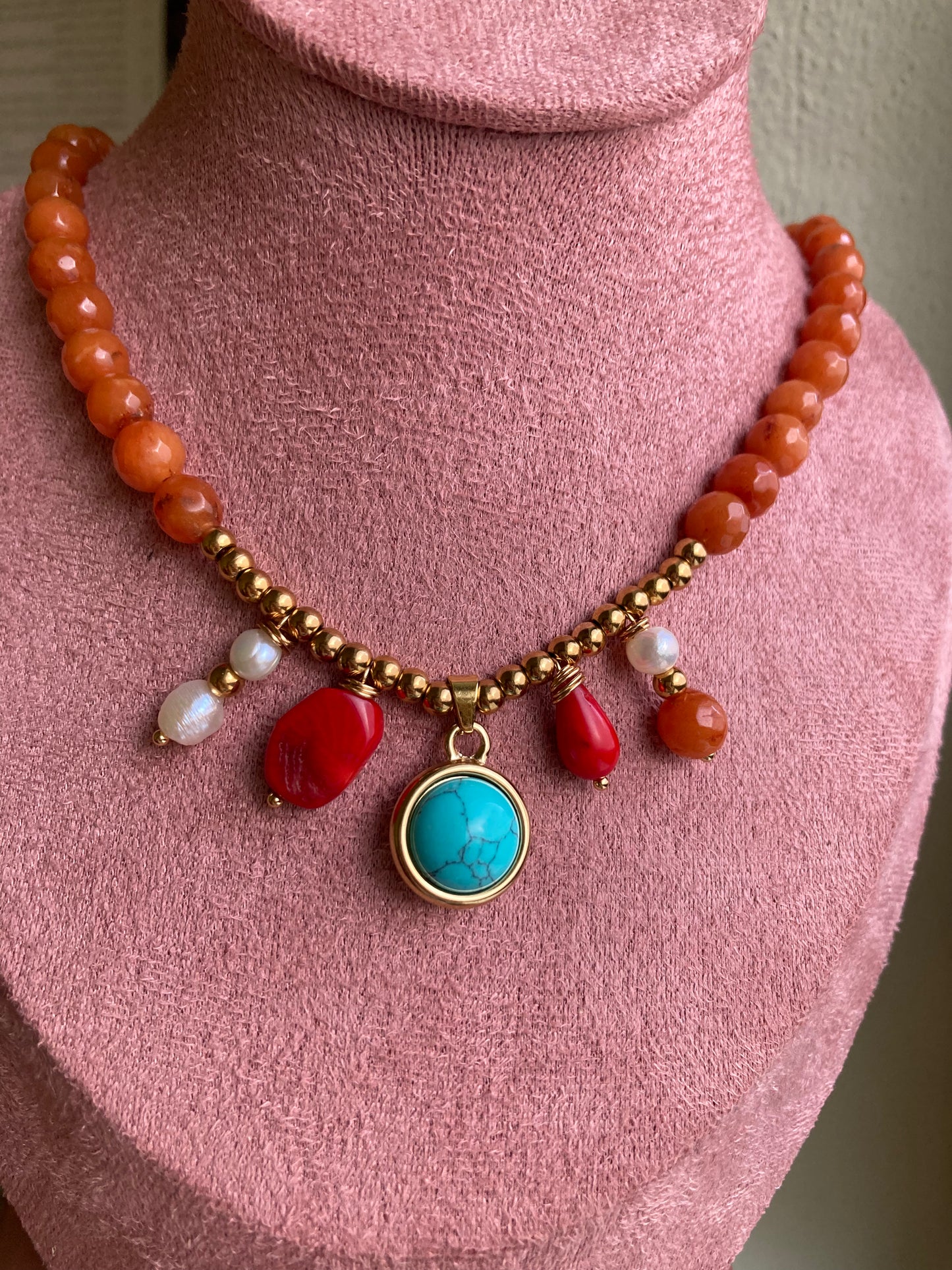 Collana Coral Pezzo Unico