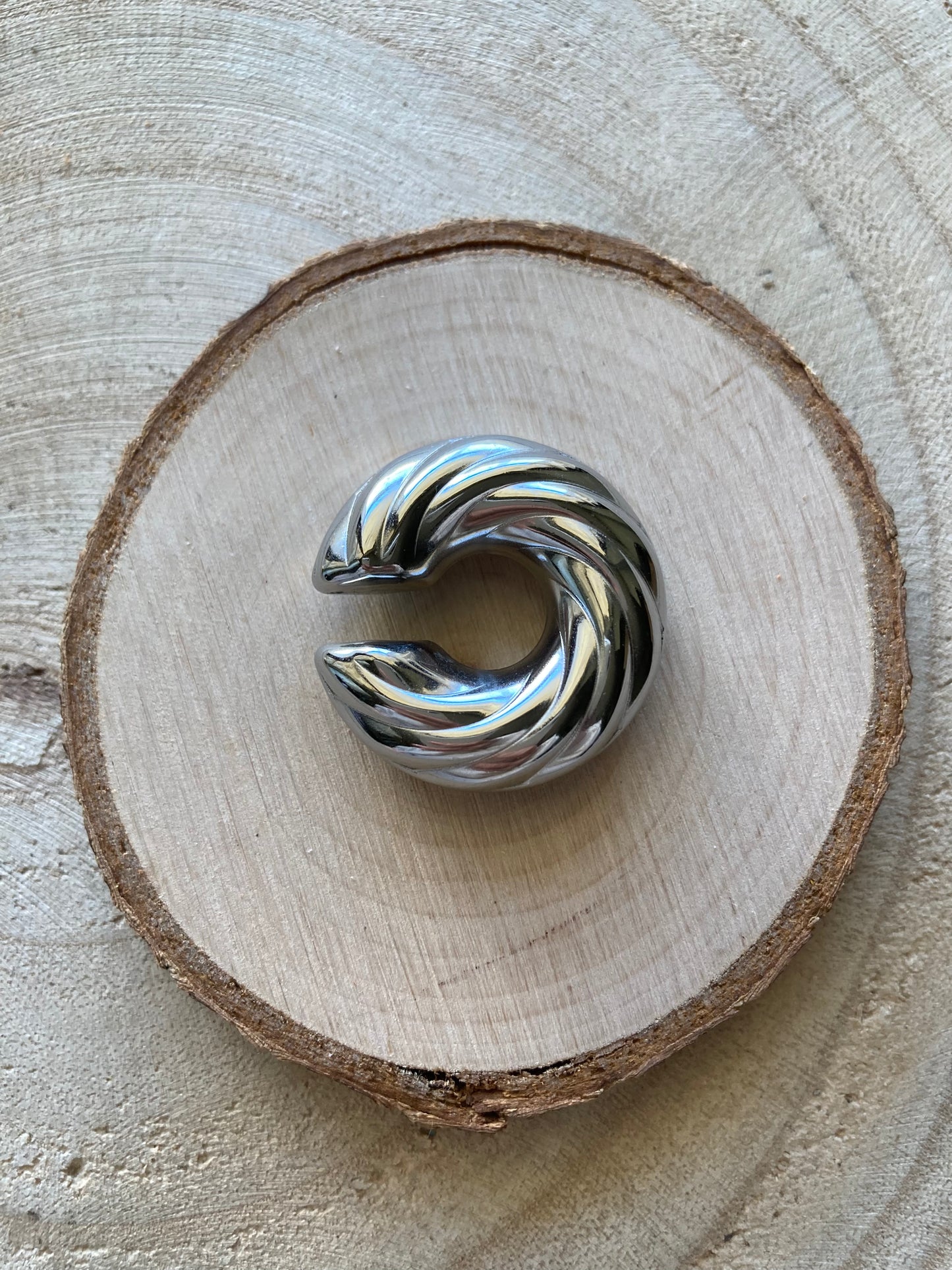 Orecchino Cuff Chunky Torciglione