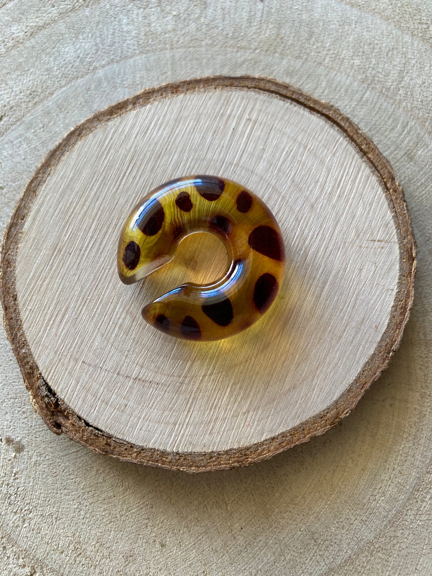 Orecchino Cuff Animalier Chunky