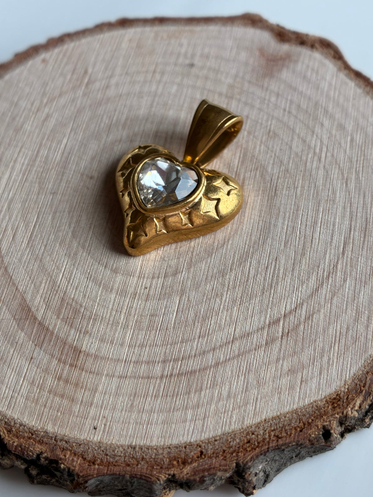 Ciondolo Cuore con Zircone