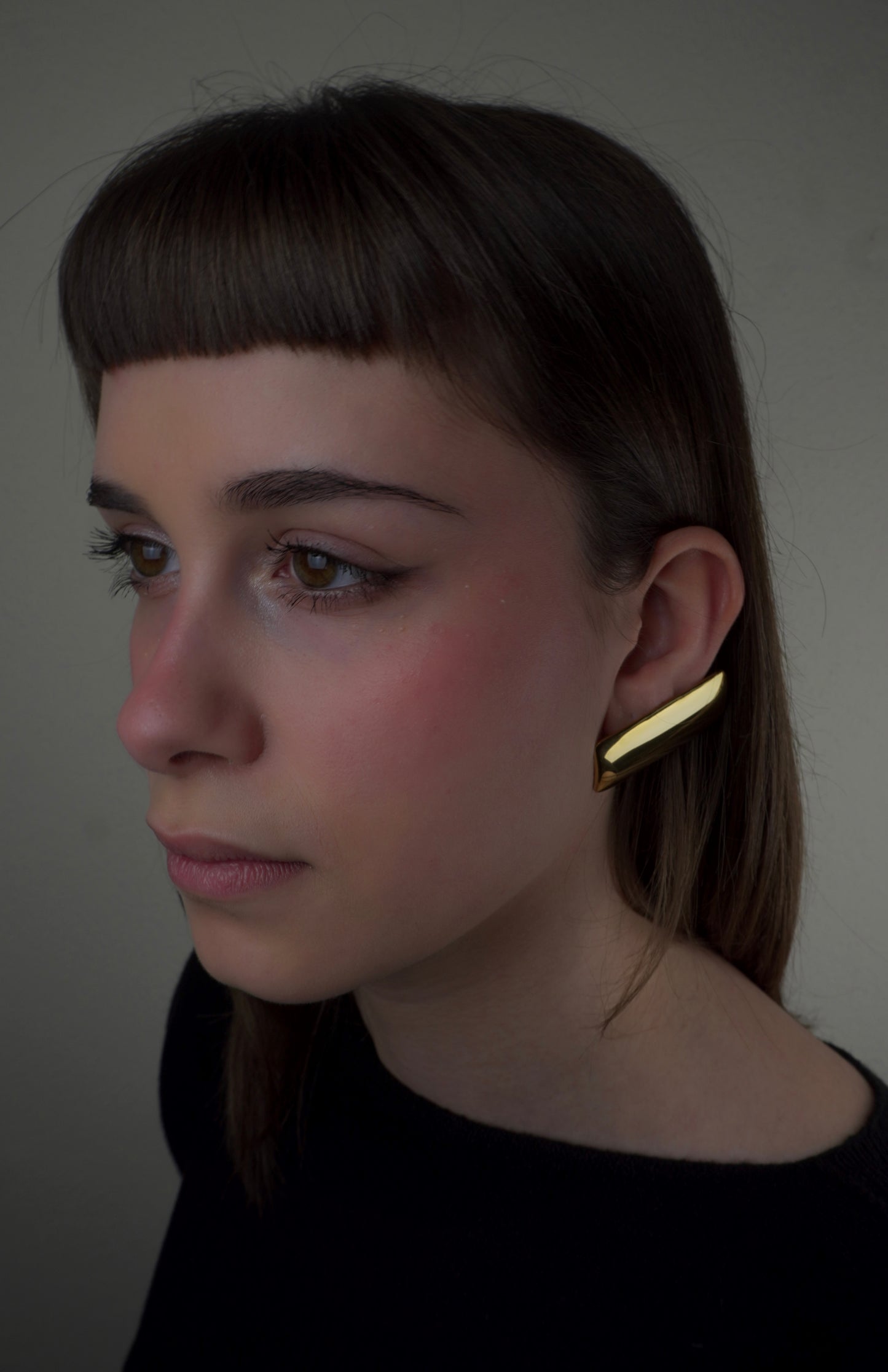 Gianduiotti Earrings Gold