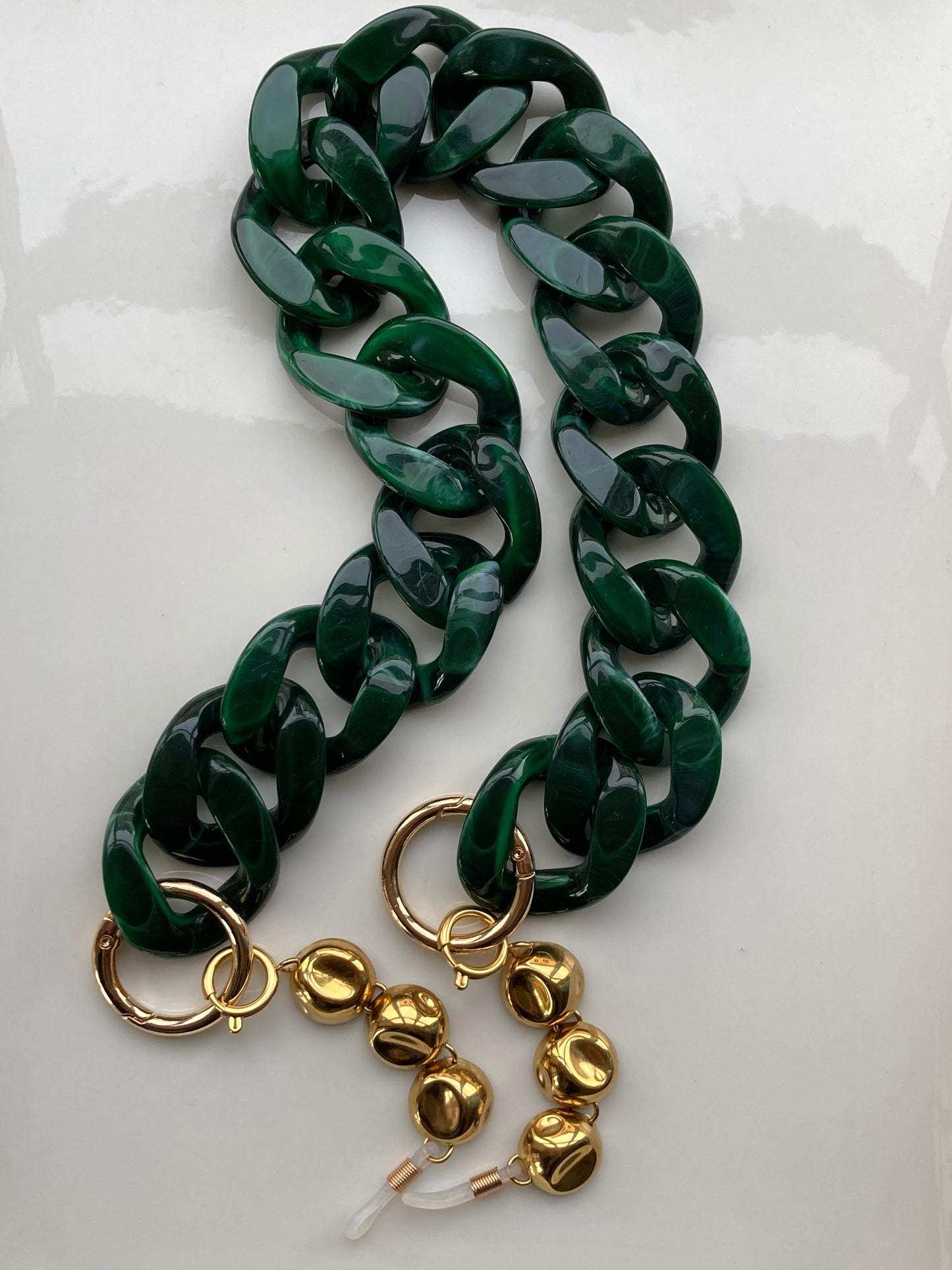 Catena Occhiali Con Pepite