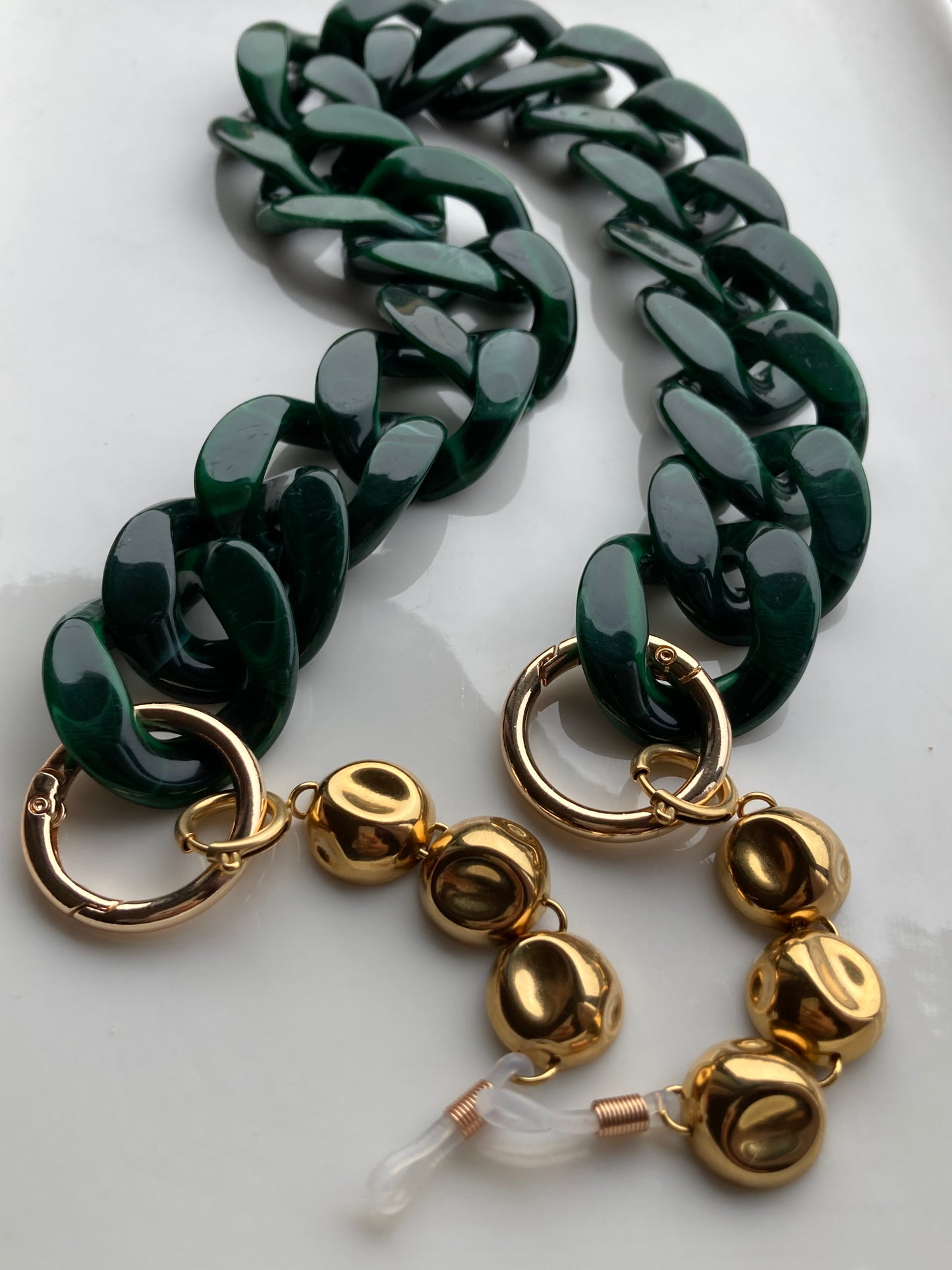Catena Occhiali Con Pepite