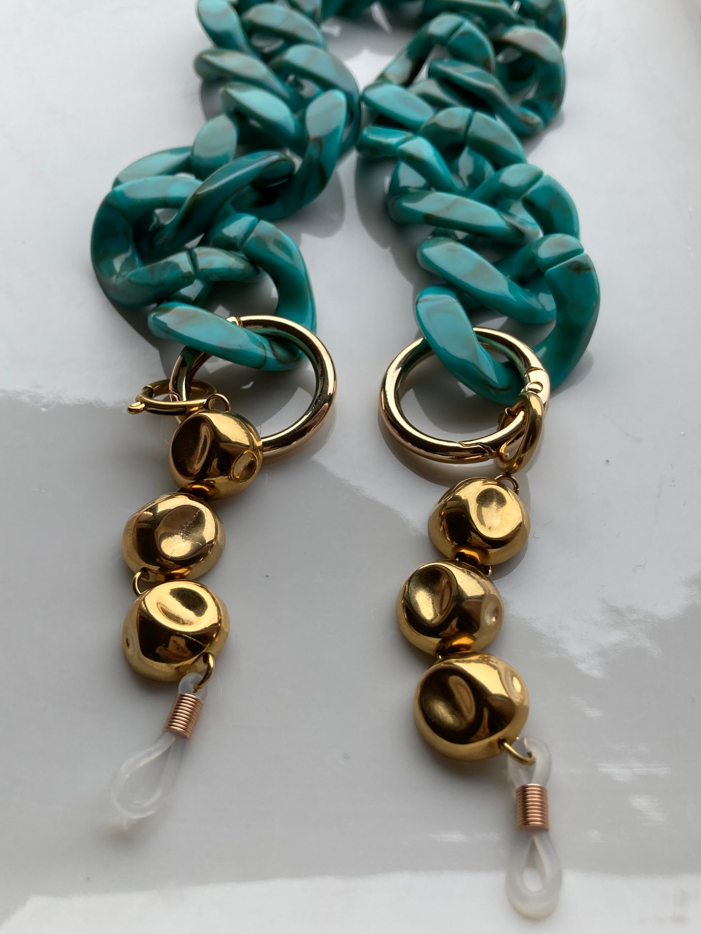 Catena Occhiali Con Pepite