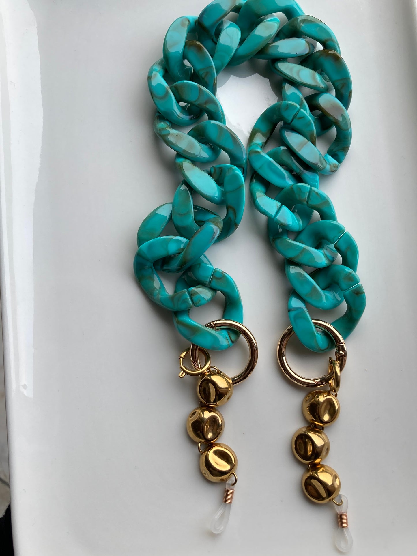 Catena Occhiali Con Pepite