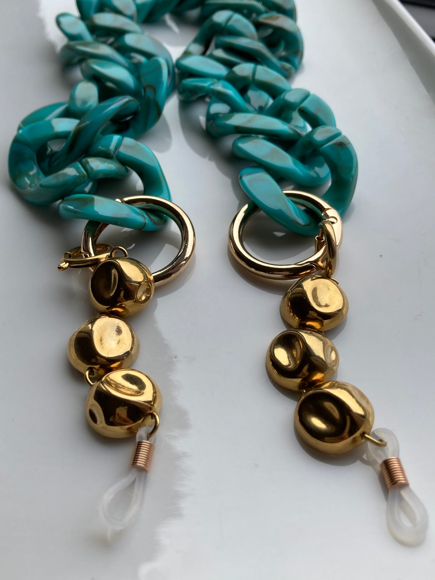 Catena Occhiali Con Pepite