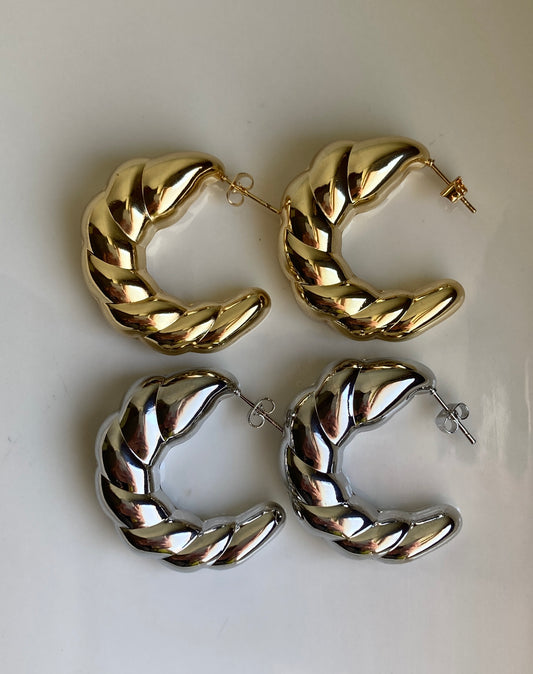 Orecchini Chunky Croissant