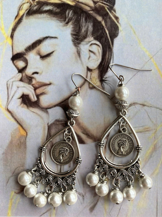 Orecchini Chandelier Perle