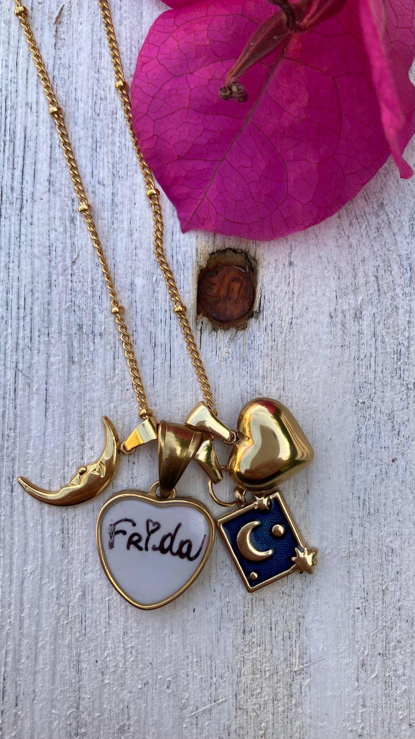 Collana Frida 4 Pendenti