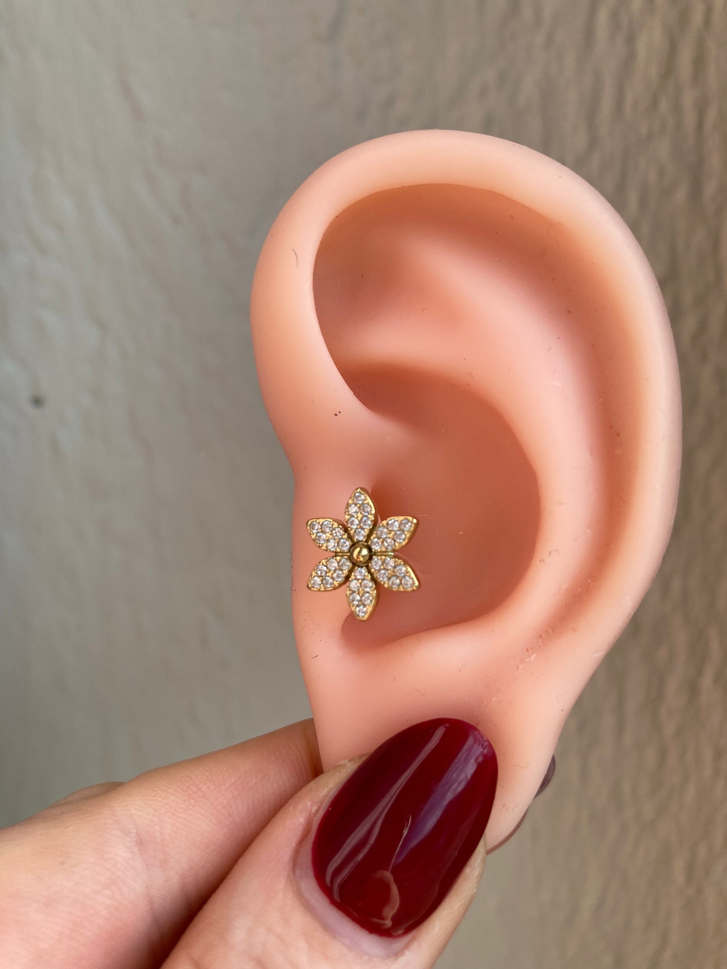 Orecchino Earcuff con Chiusura Silicone