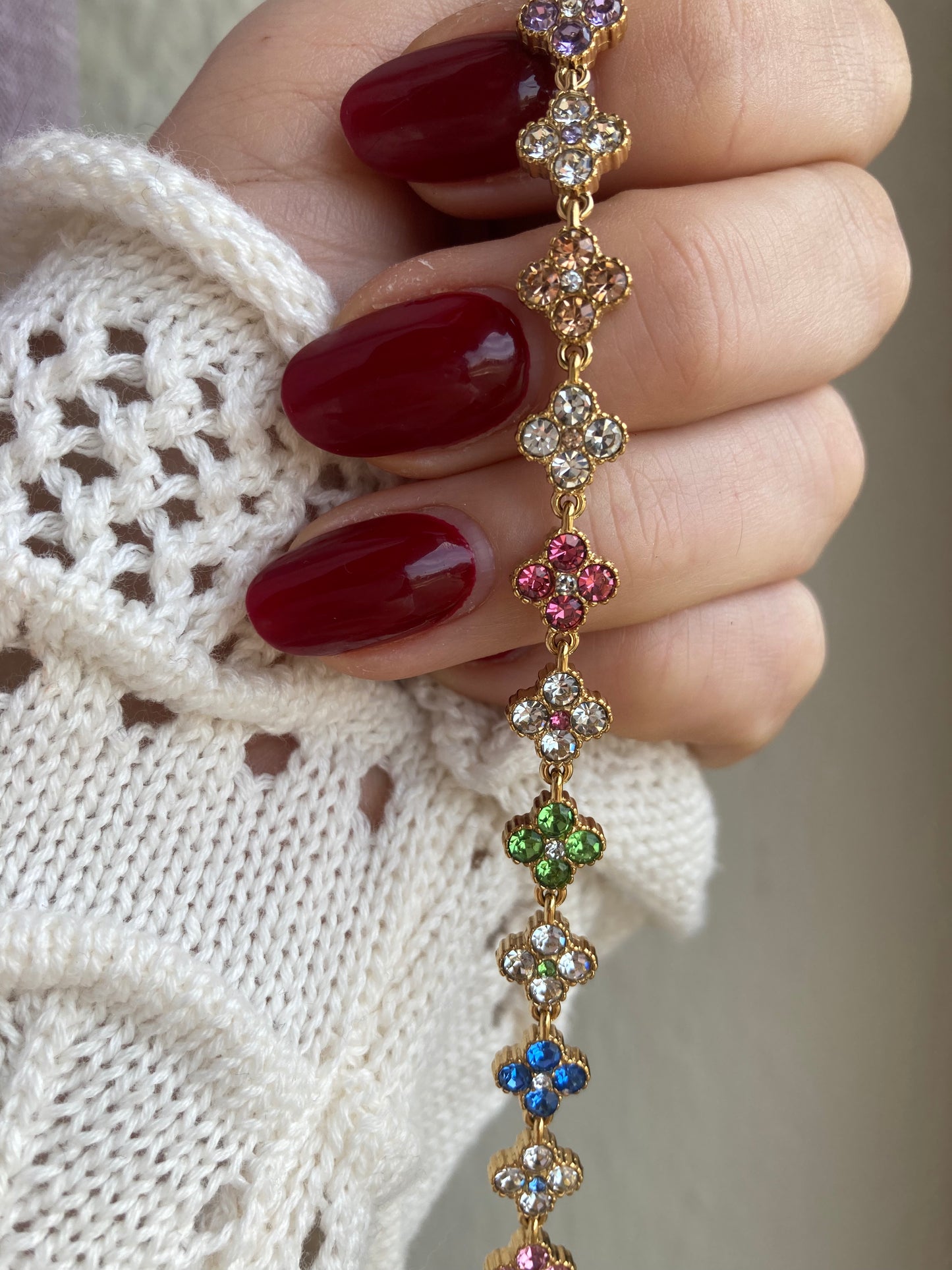 Glow Bloom Necklace Gold