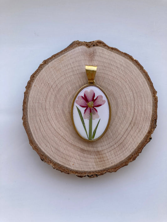 Ciondolo Petalo Gold