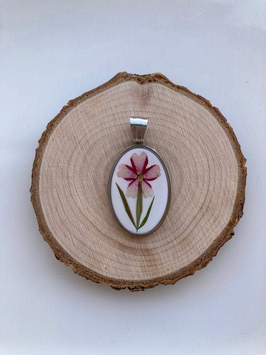 Ciondolo Petalo Silver