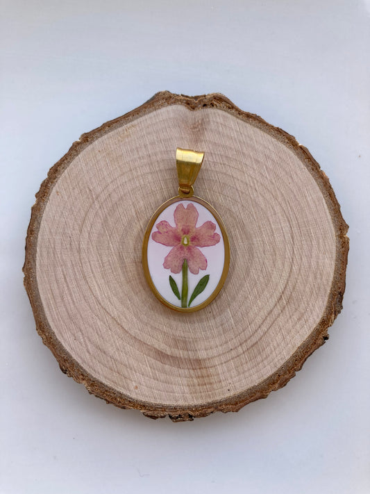 Ciondolo Big Flower Gold