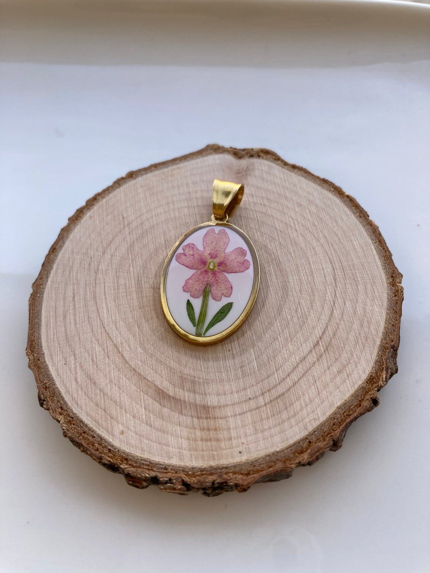 Ciondolo Big Flower Gold