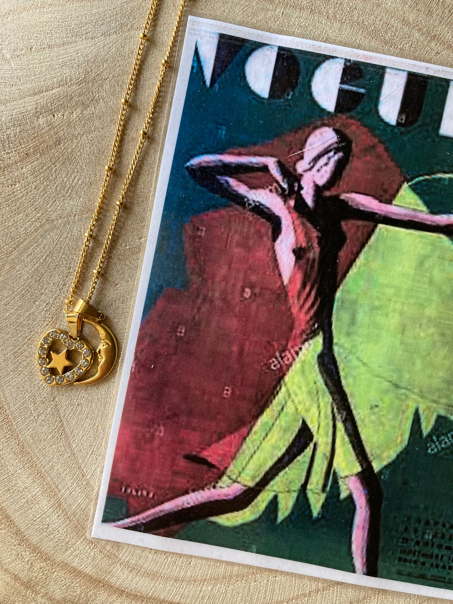 Collanina Acciaio due pendenti