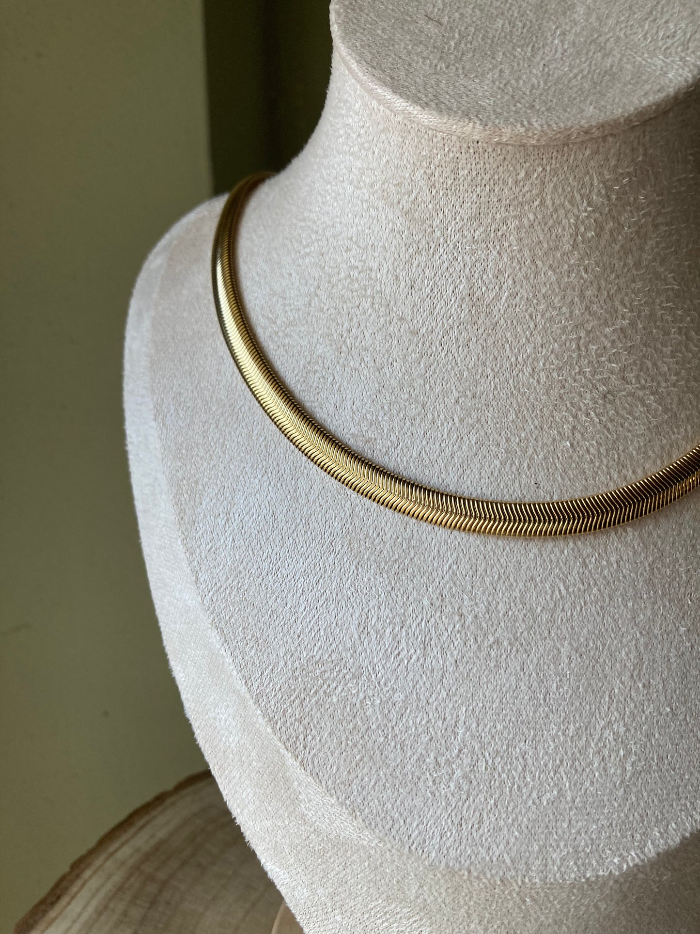 Collana Snake Grande Gold