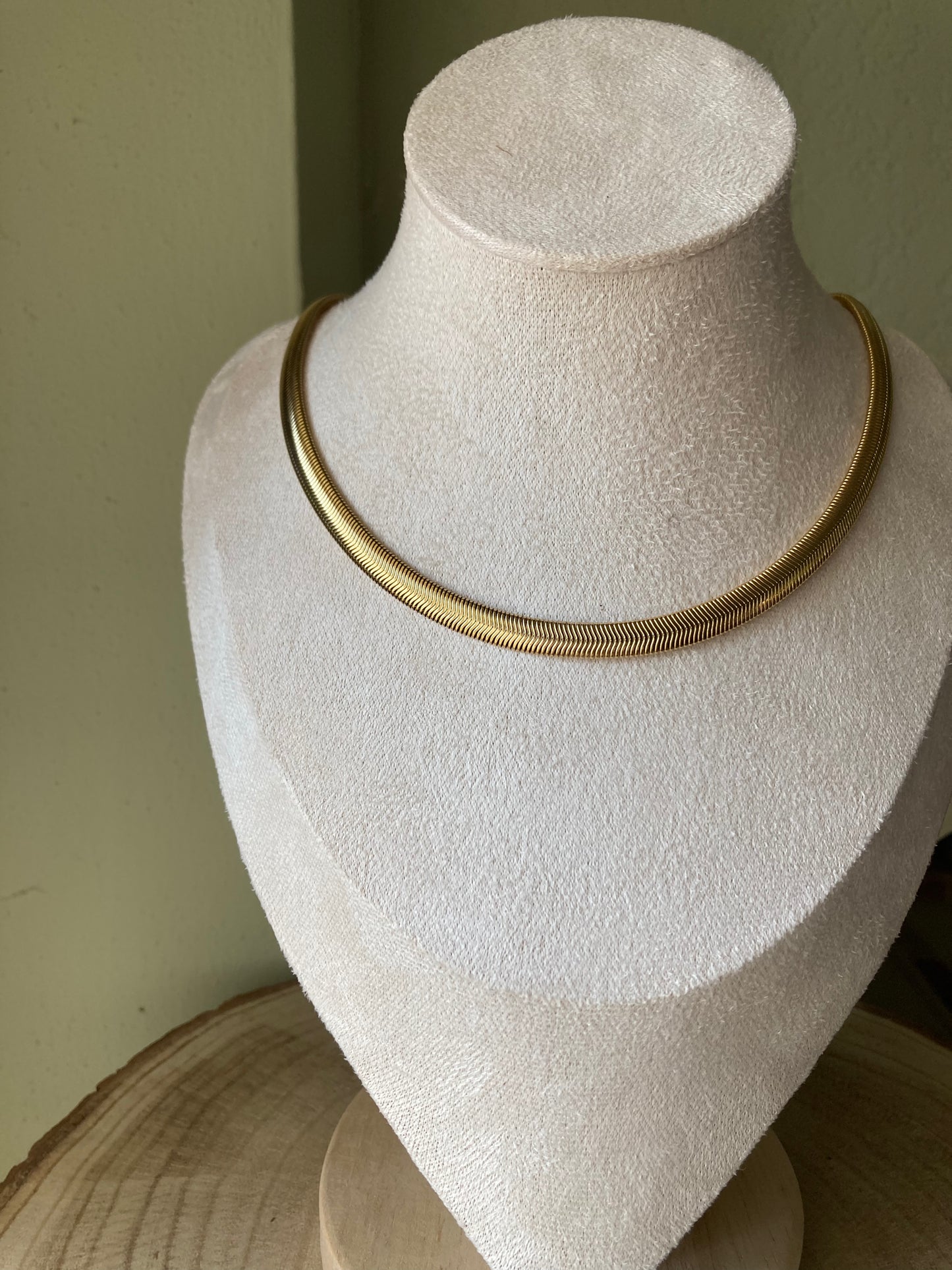 Collana Snake Grande Gold