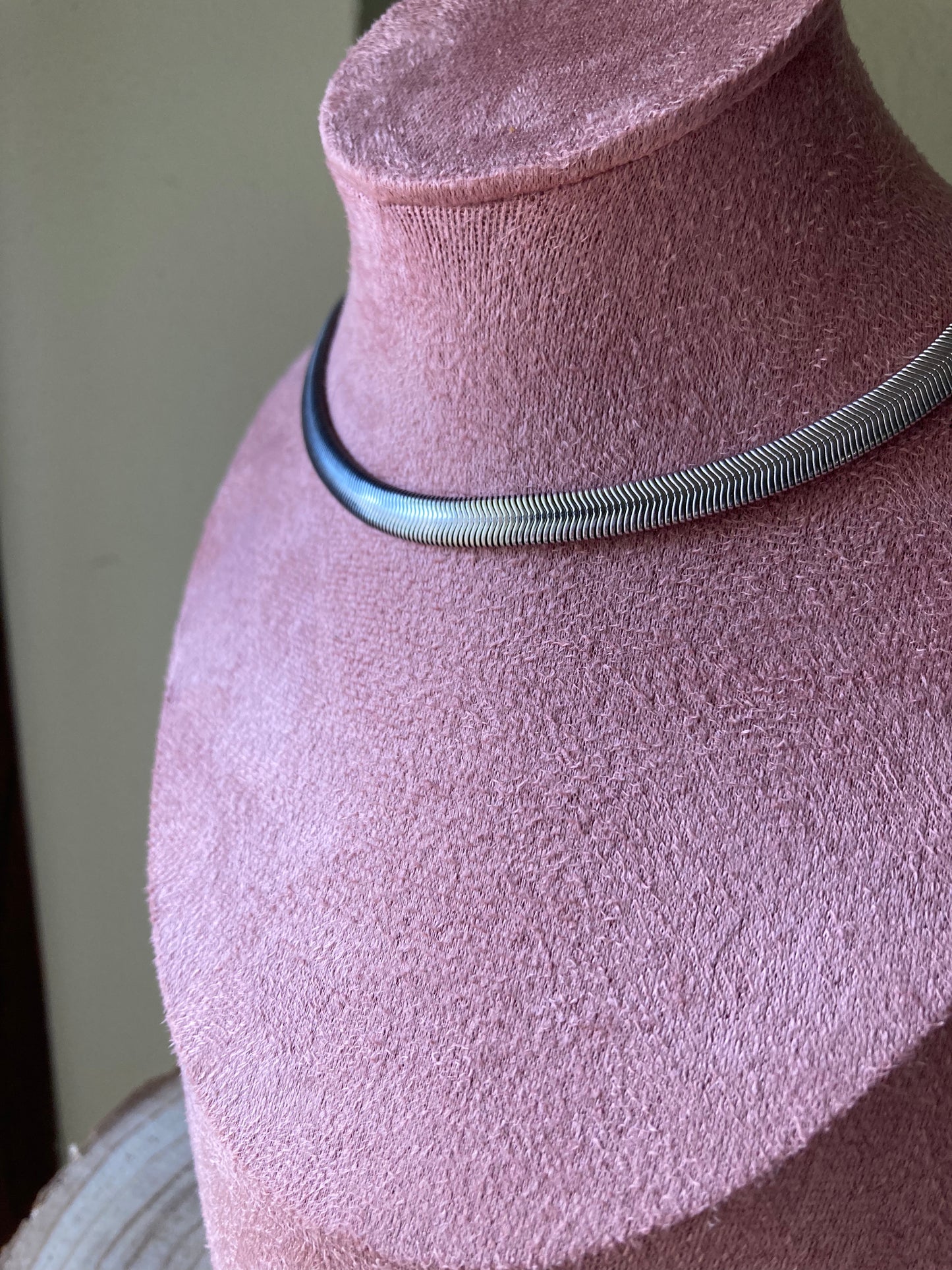 Collana Snake Grande Silver