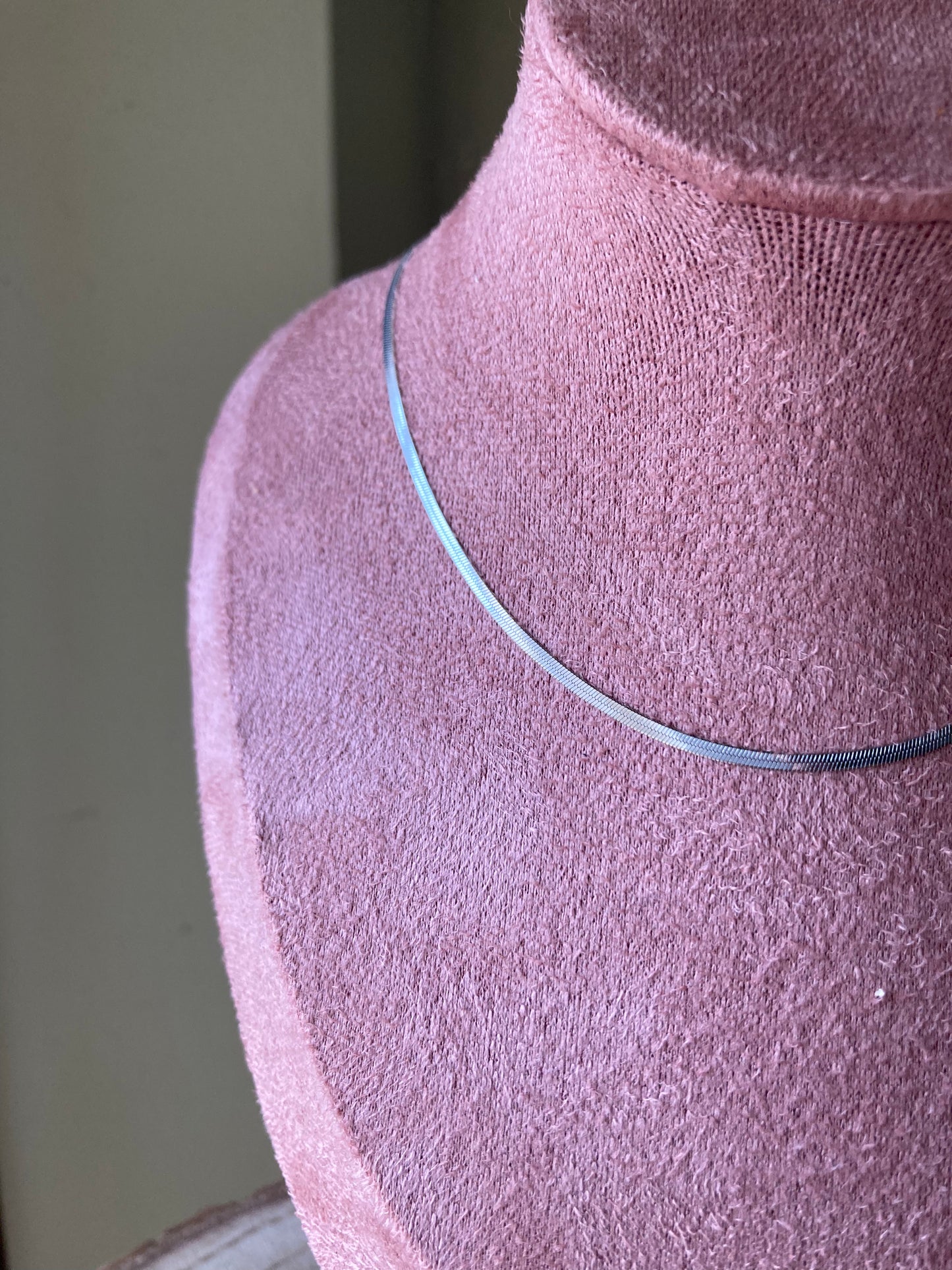 Collana Snake Extra Small Silver