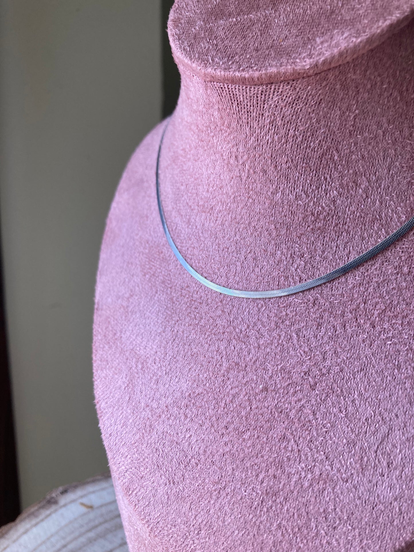 Collana Snake Extra Small Silver