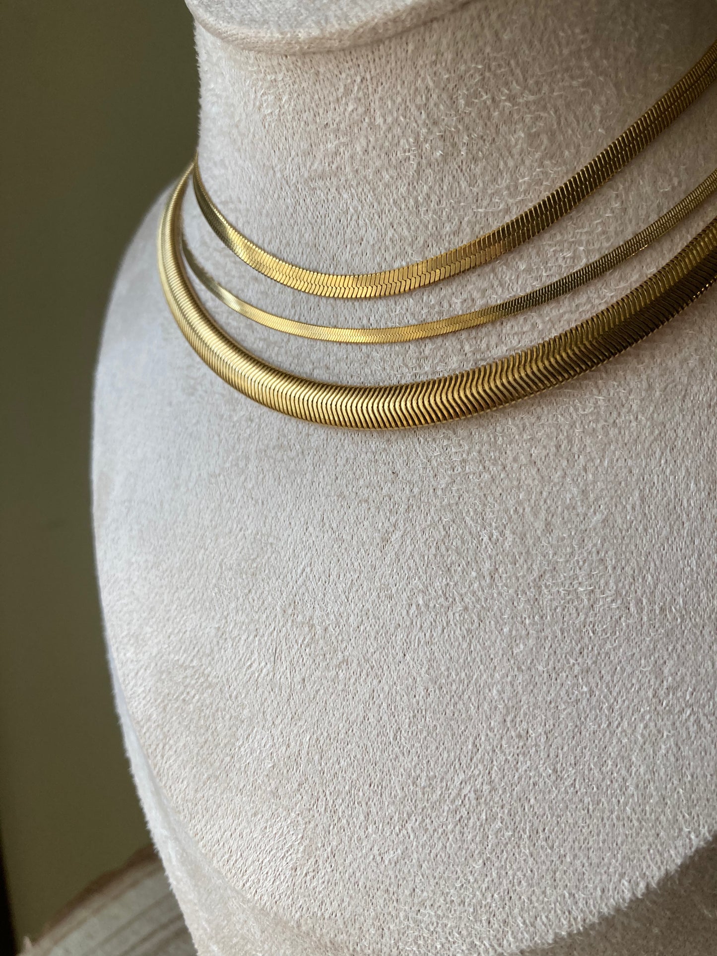 Collana Snake Extra Small Gold