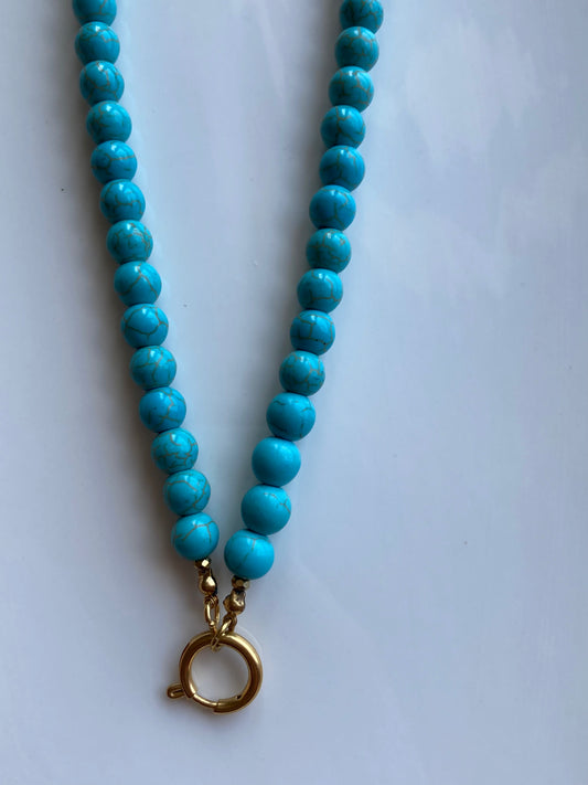 Collana Girocollo Pasta di Turchese