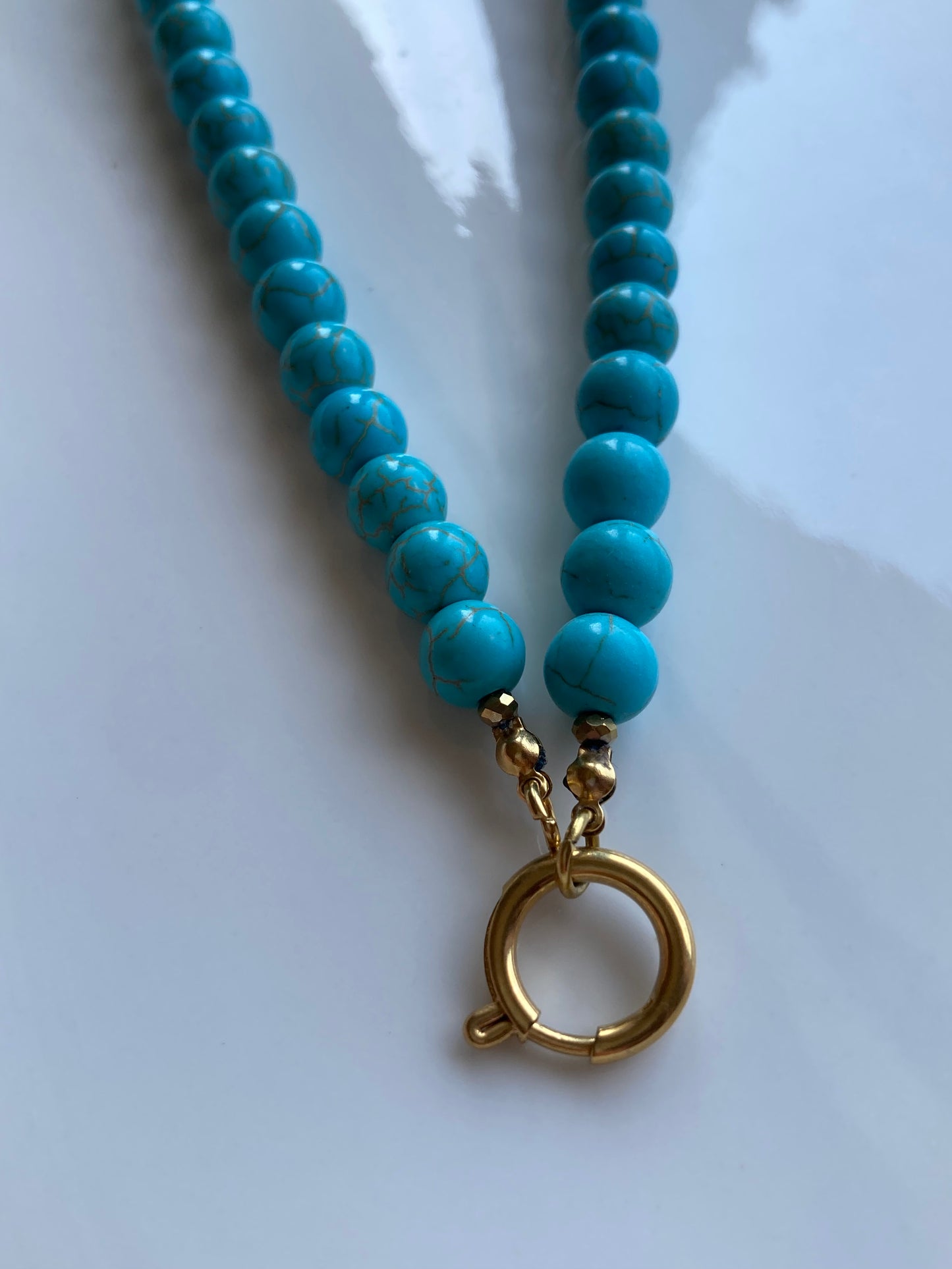 Collana Girocollo Pasta di Turchese