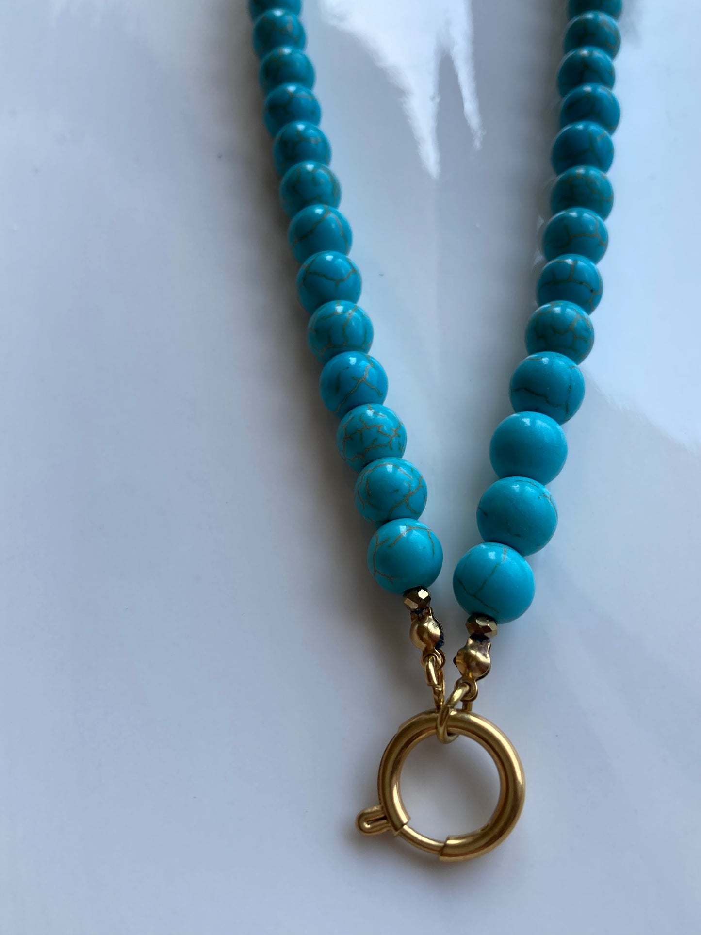 Collana Girocollo Pasta di Turchese