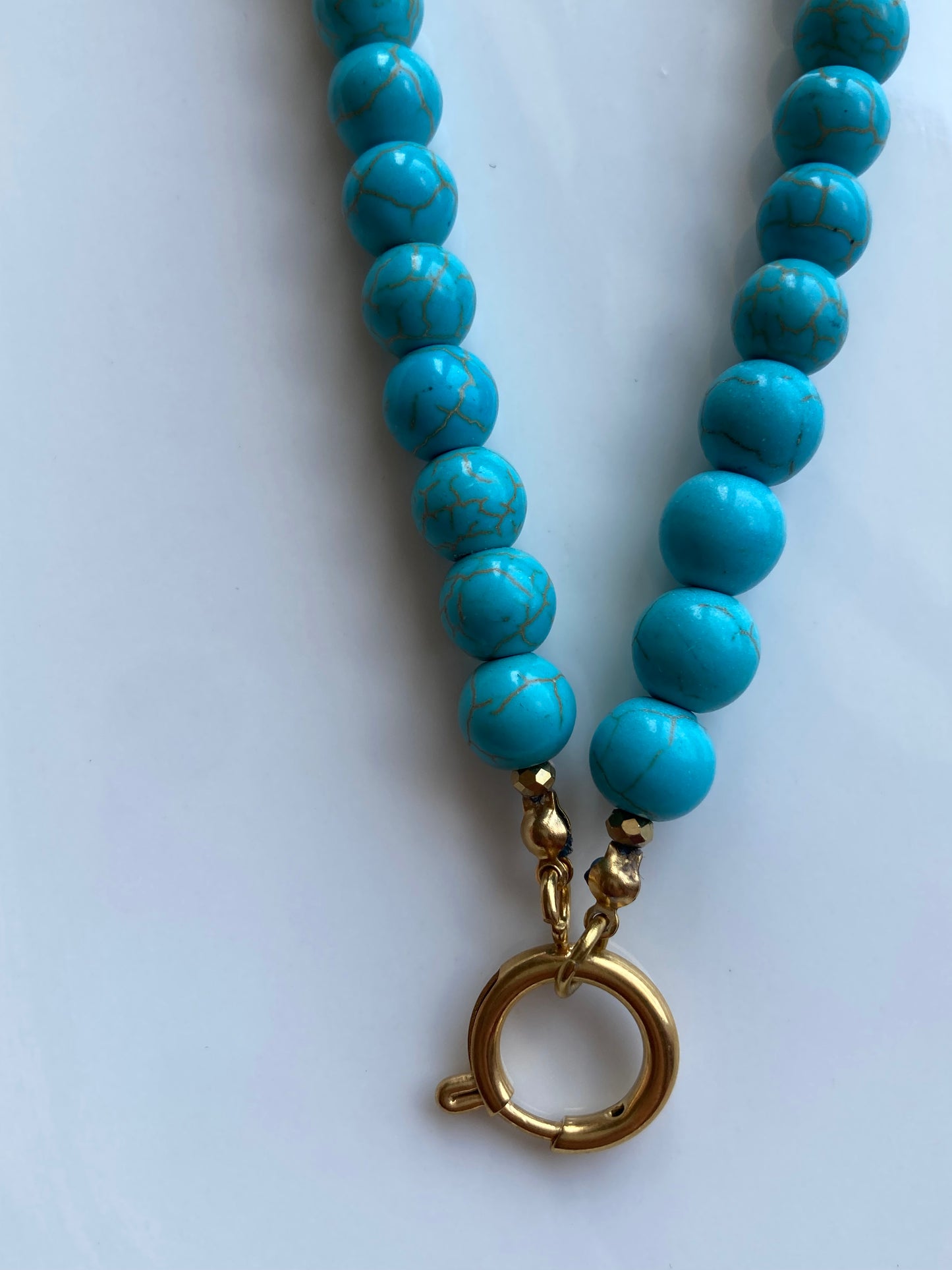 Collana Girocollo Pasta di Turchese