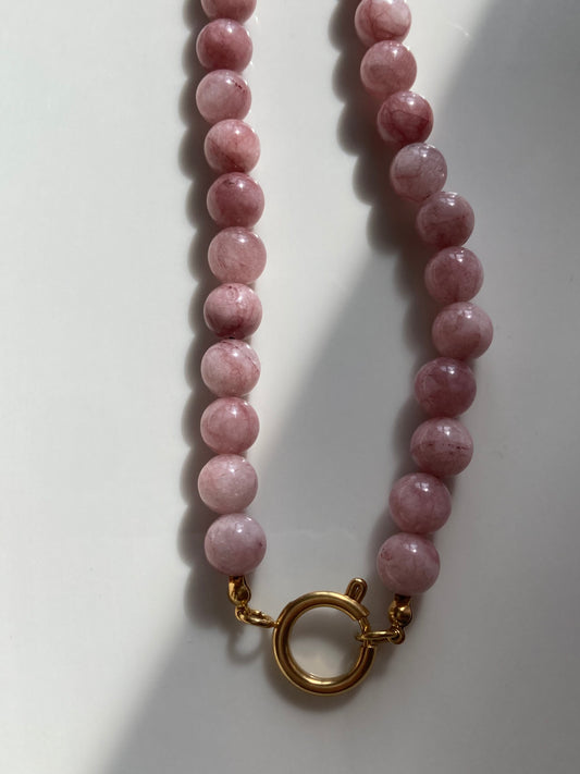 Collana Girocollo Giada Rosa