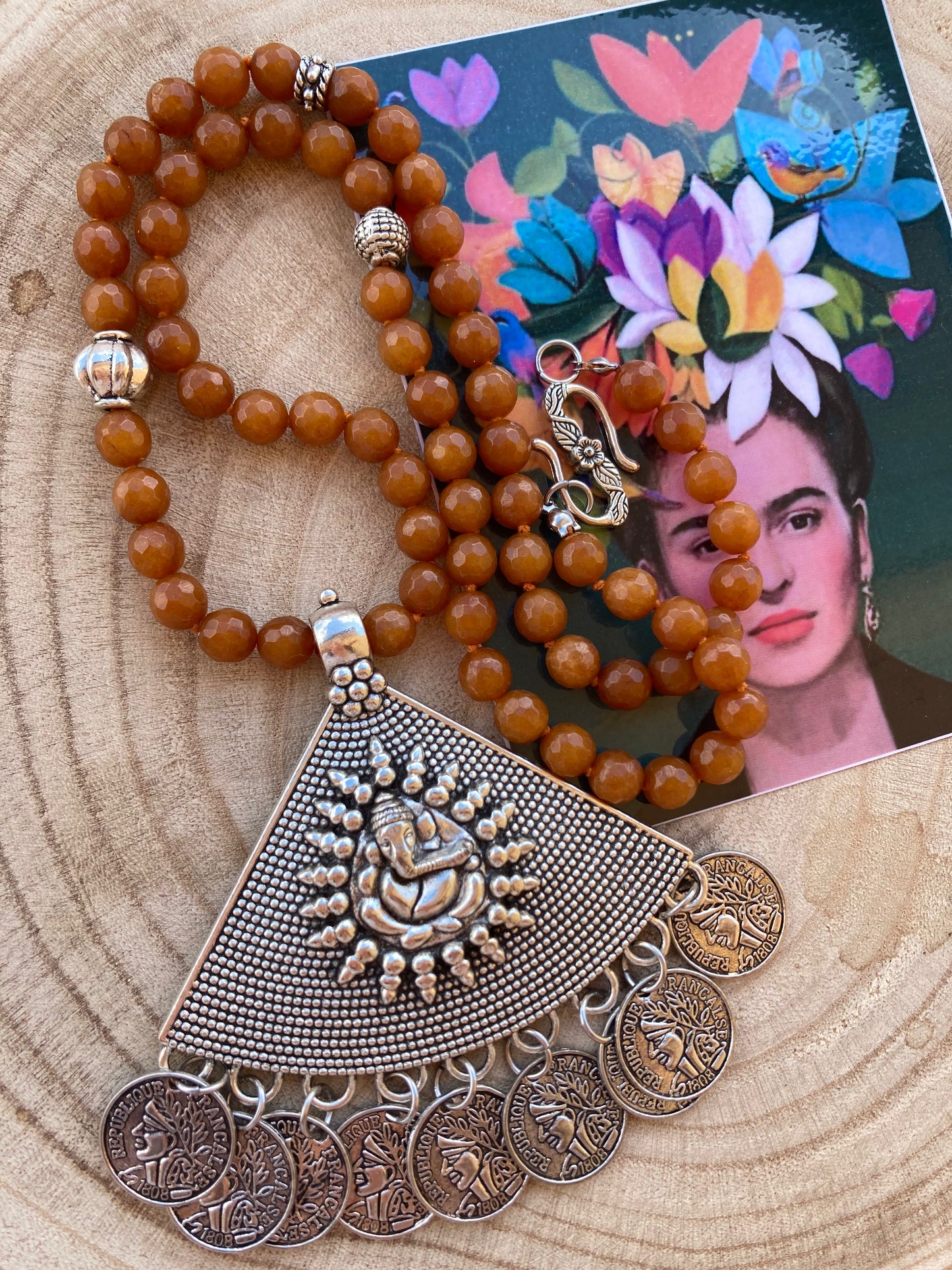 Collana Etnica Agata