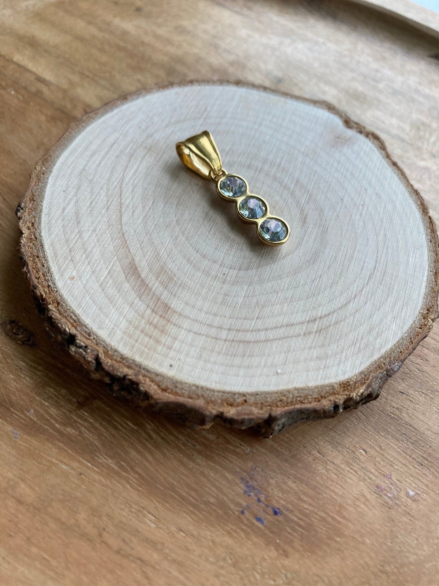 Ciondolo Trilogy Gold