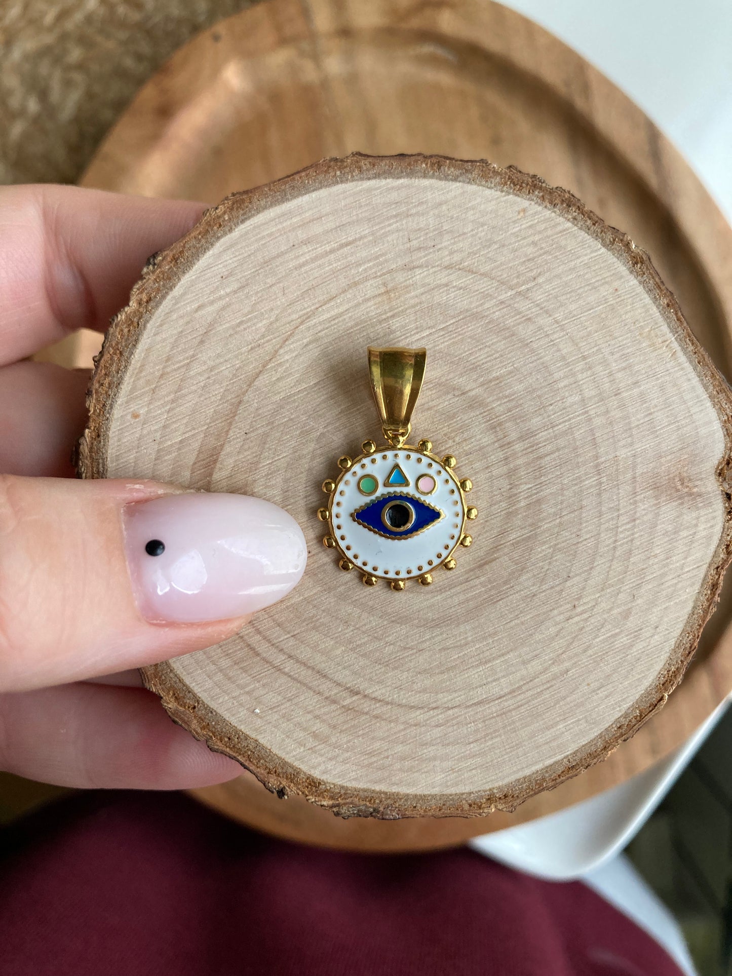 Ciondolo Occhio Gold