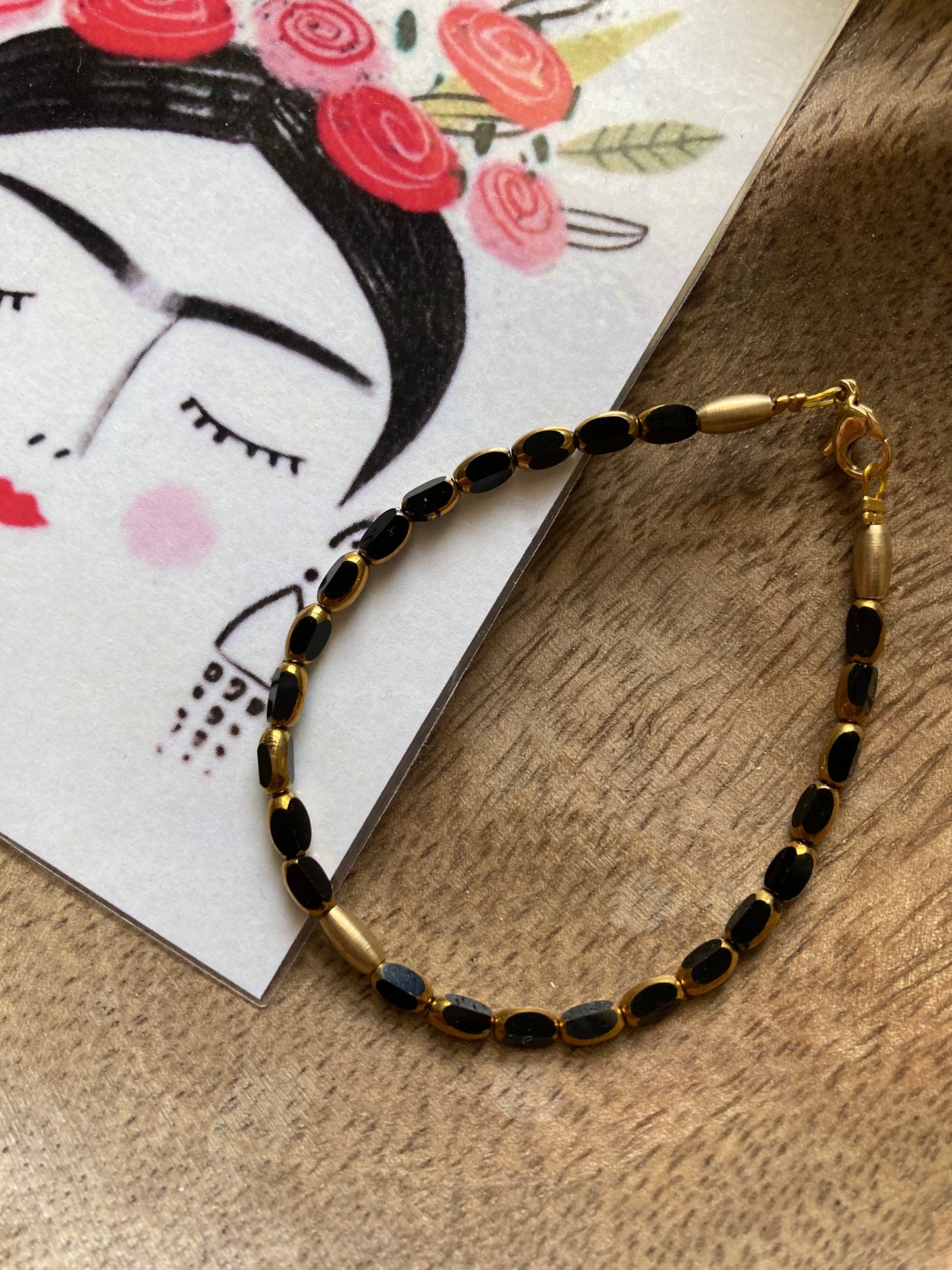 Bracciale Cristalli Neri