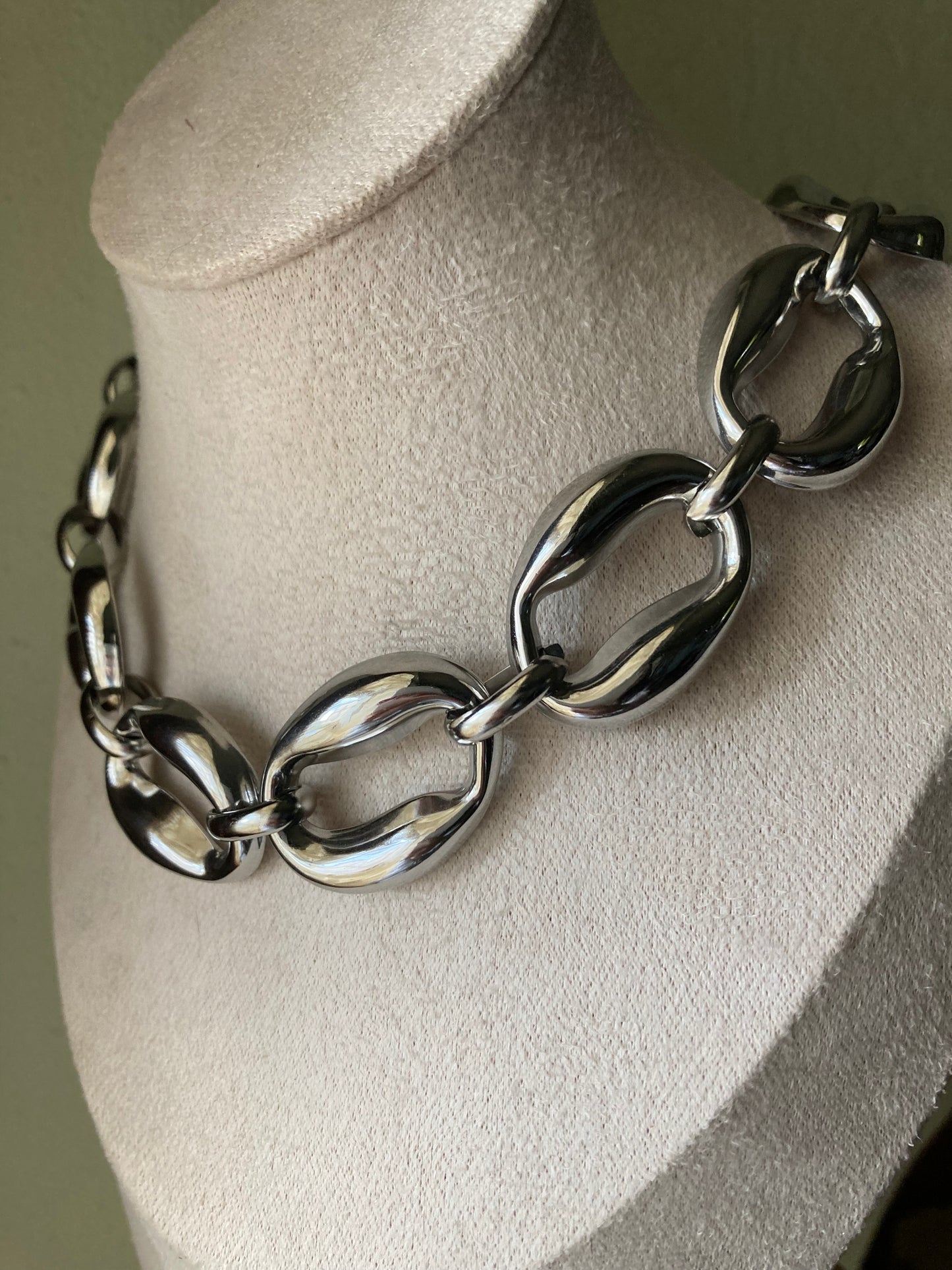 Collana Big Chain Silver