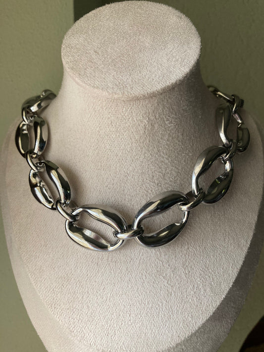 Collana Big Chain Silver