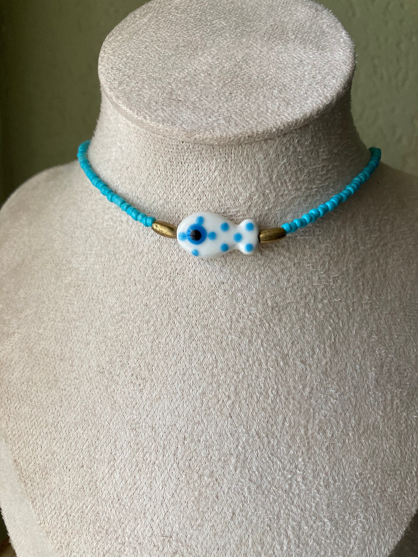 Collana Choker Pesciotto