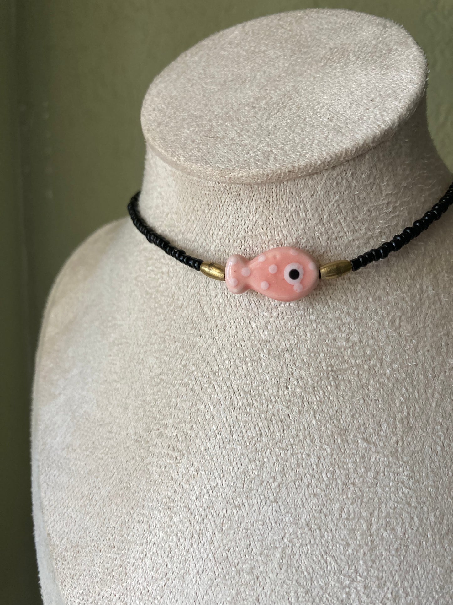 Collana Choker Pesciotto