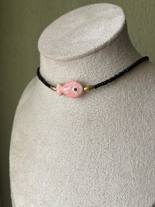 Collana Choker Pesciotto