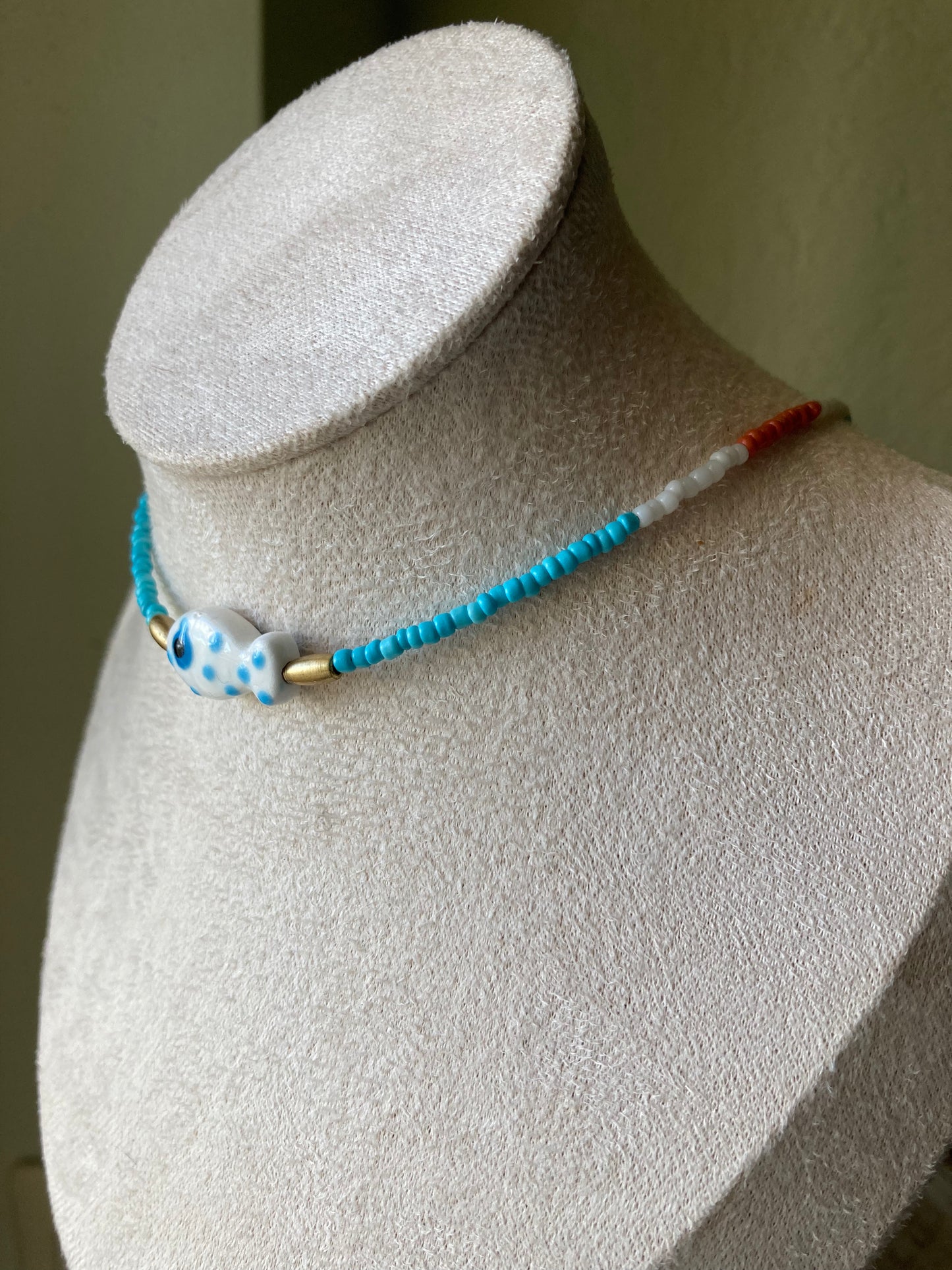 Collana Choker Pesciotto