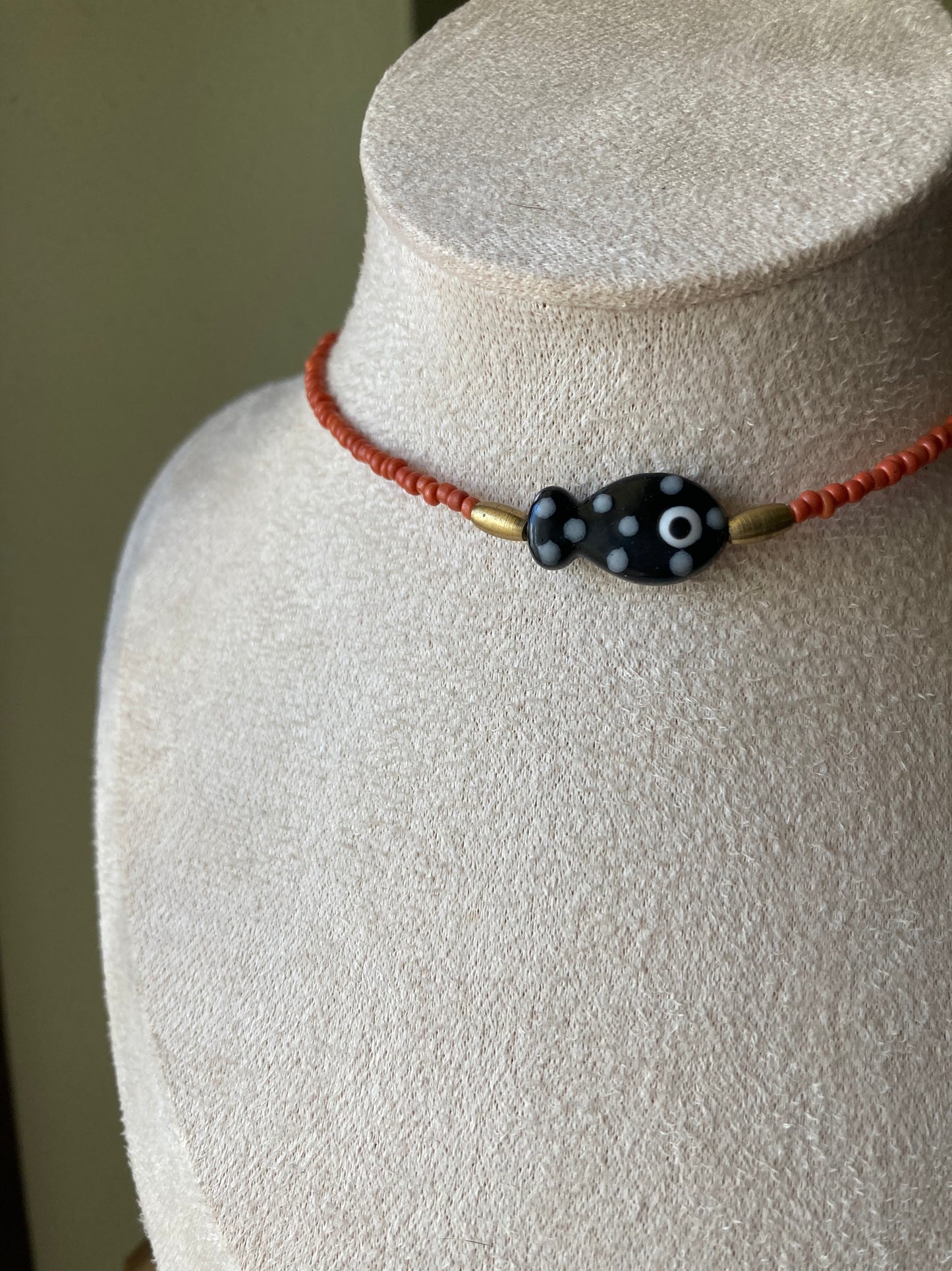 Collana Choker Pesciotto