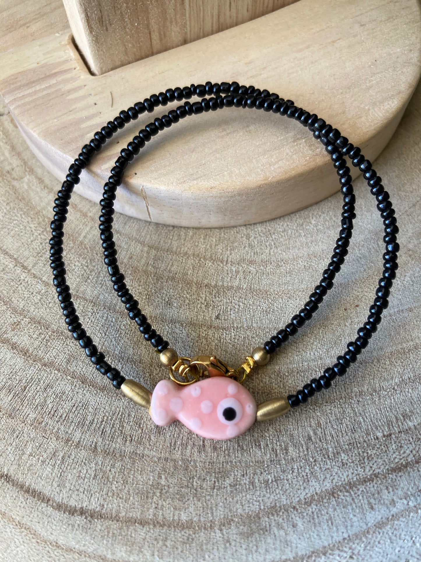 Collana Choker Pesciotto