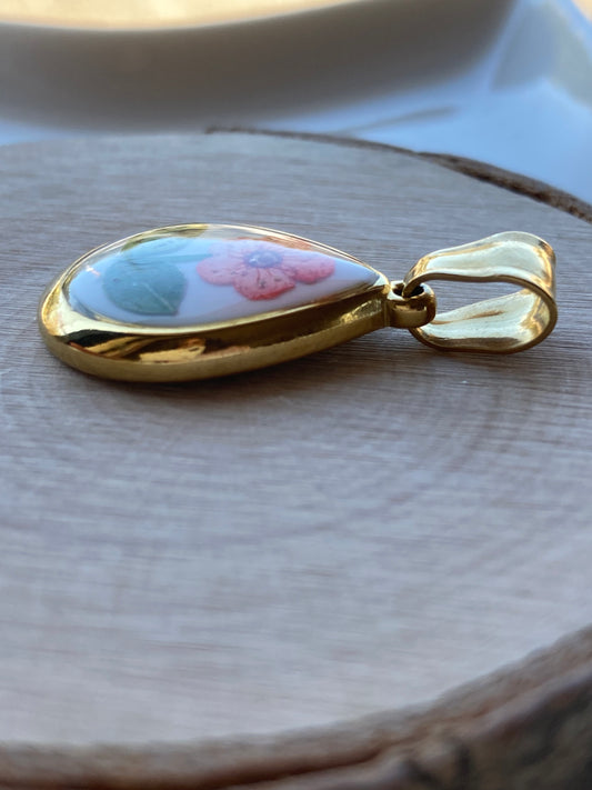 Ciondolo Goccia Pesca