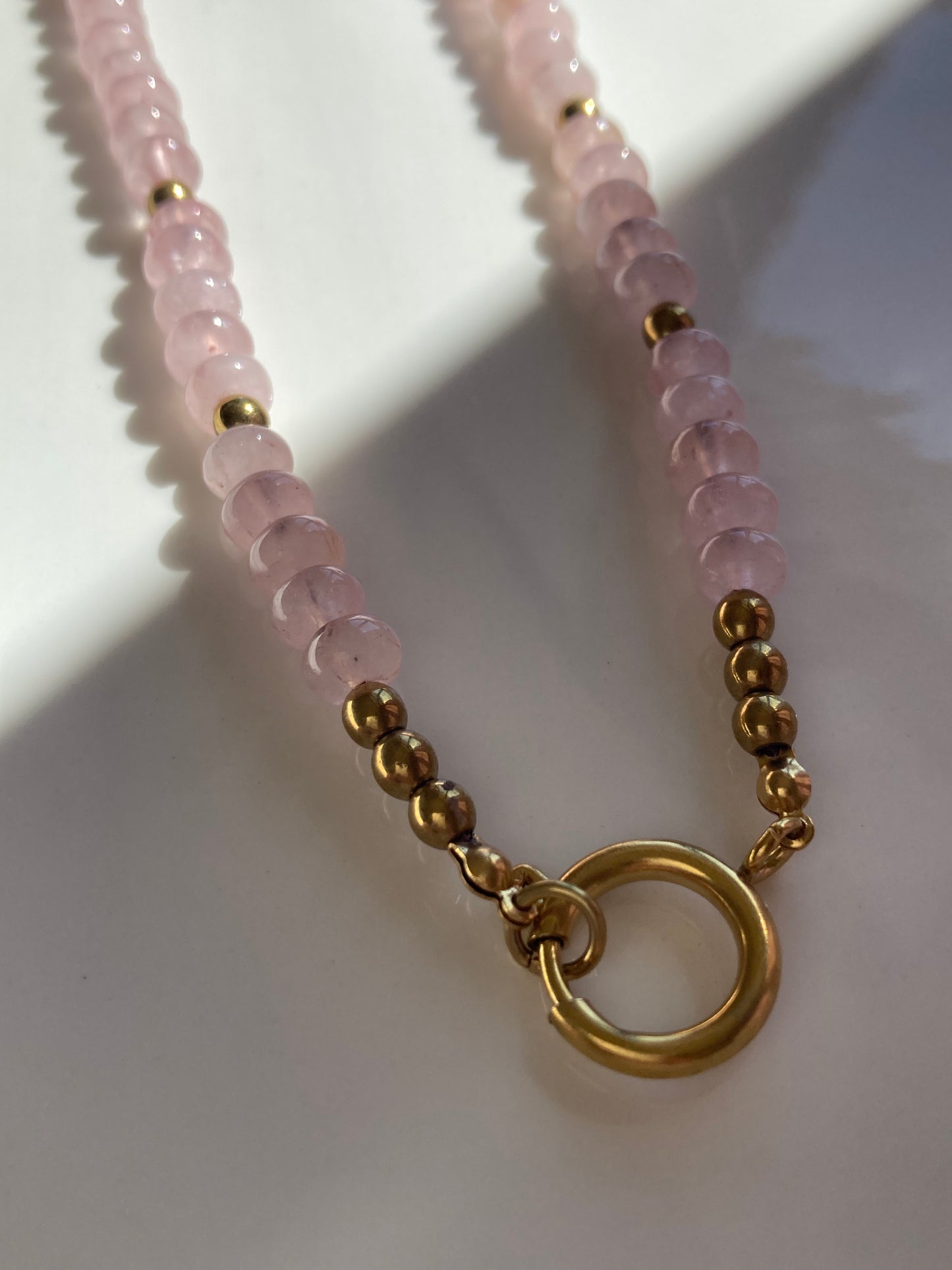 Collana Girocollo Giada Rosa Chiaro