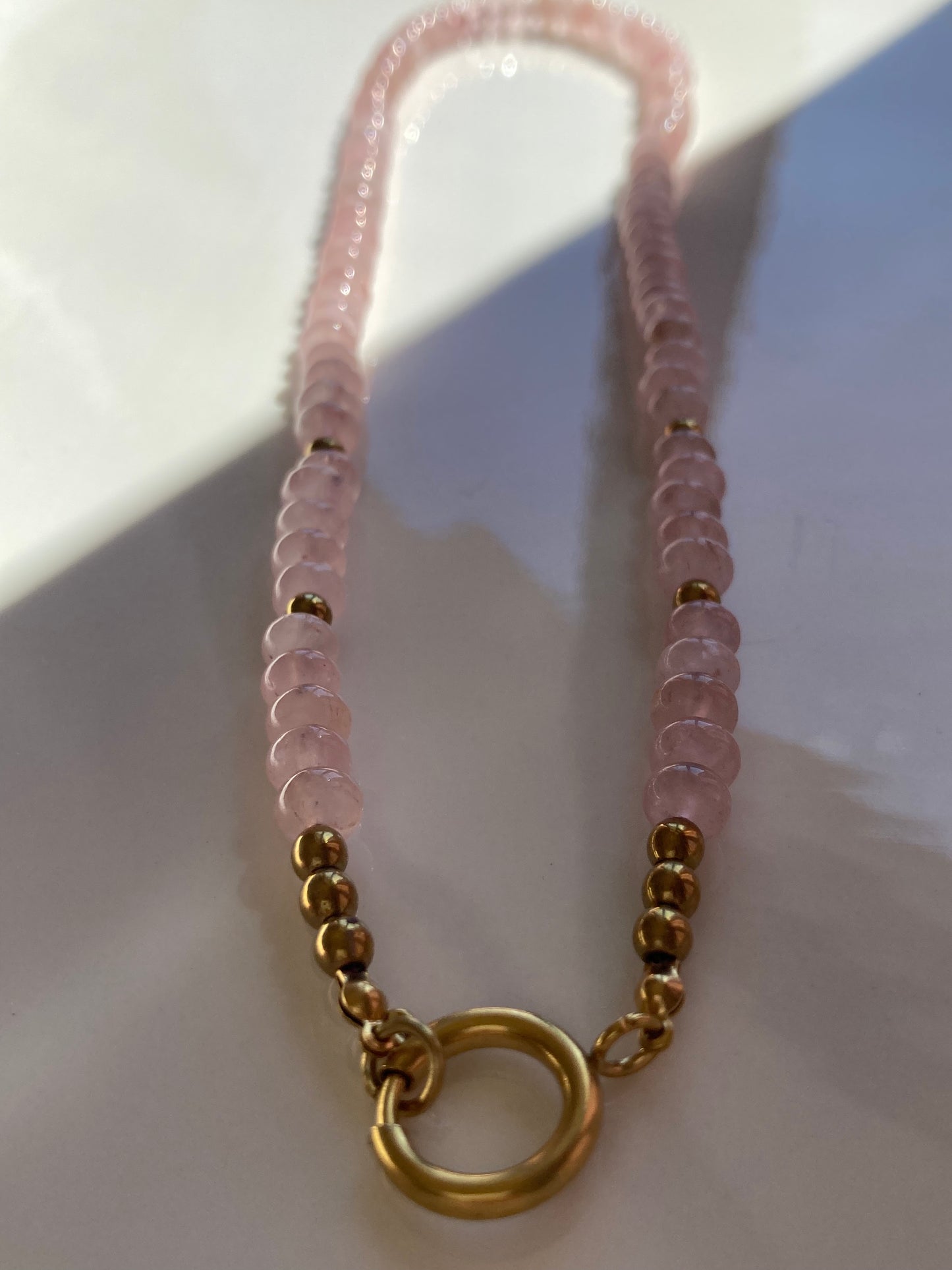 Collana Girocollo Giada Rosa Chiaro