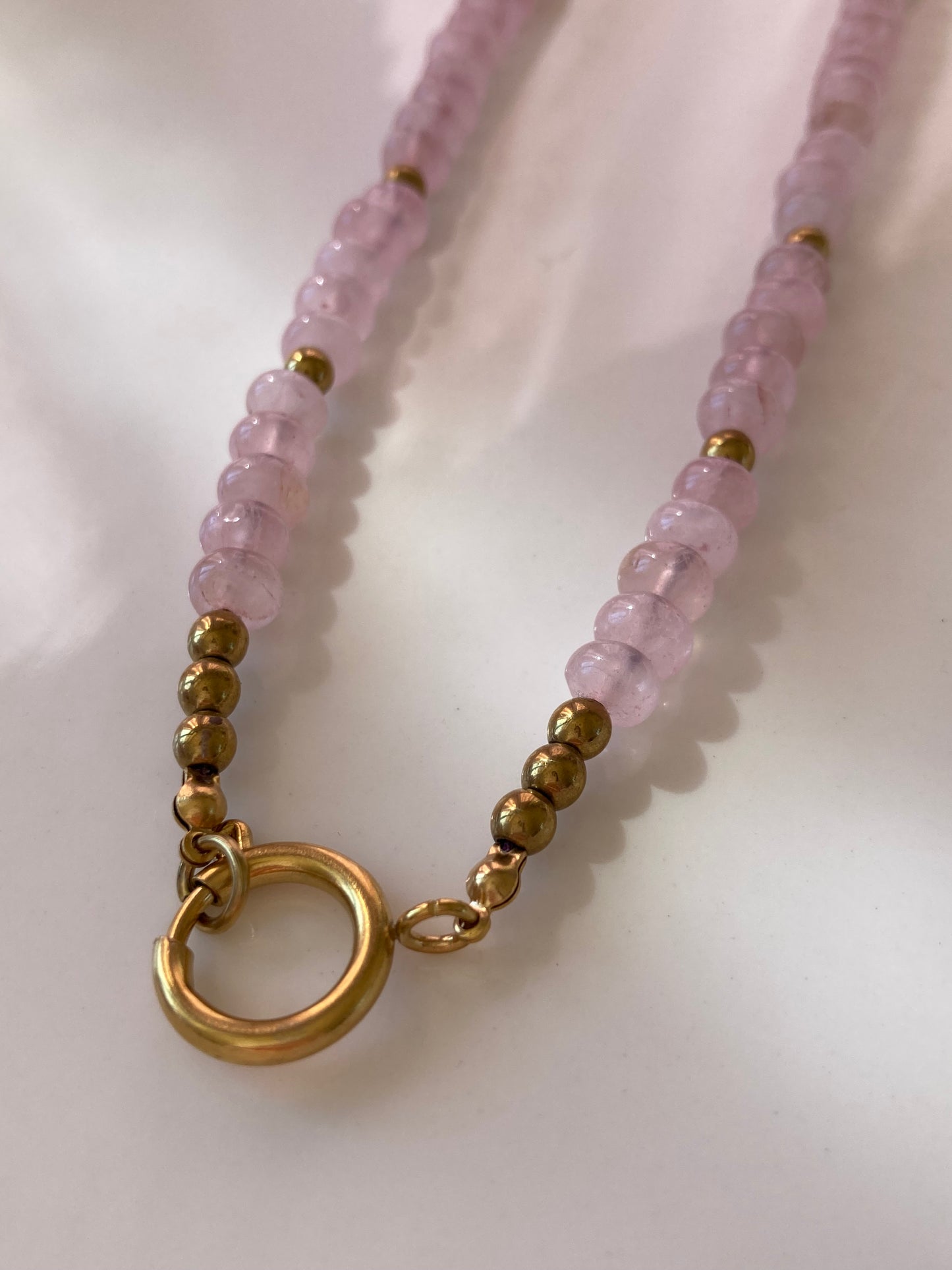 Collana Girocollo Giada Rosa Chiaro