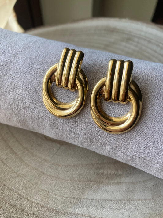 Orecchini Double Ring