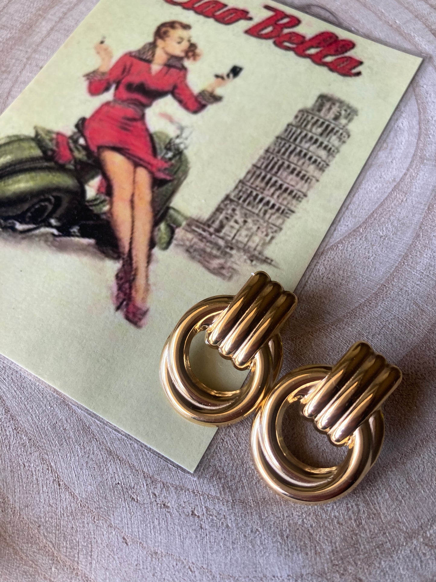 Orecchini Double Ring